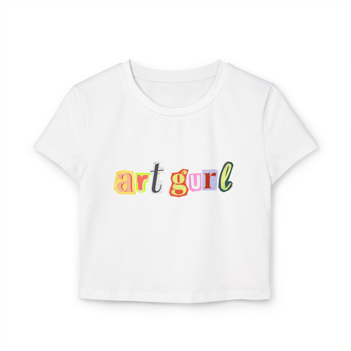 art gurl scrapbook baby tee